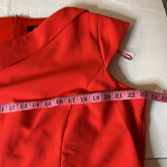 NWT Tomone for JD williams red cap sleeve dress size 18 - Picture 6 of 6